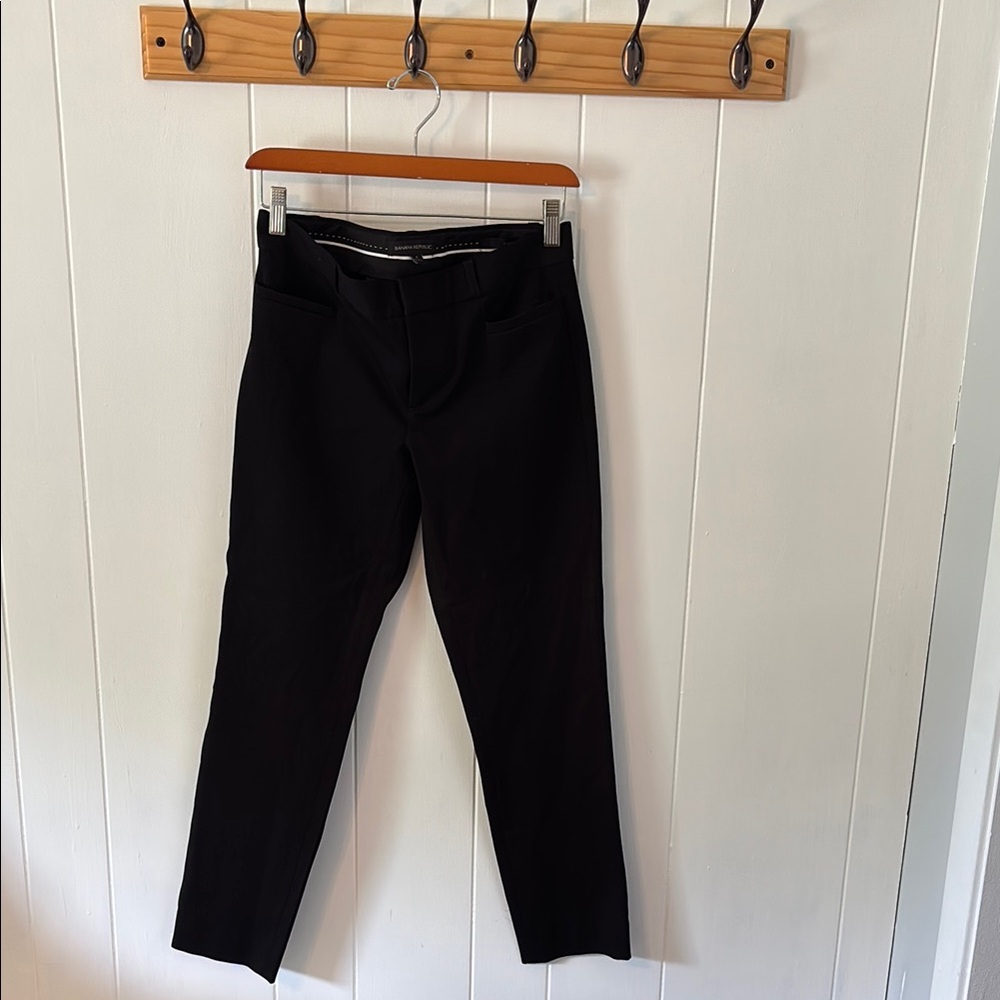 Black banana republic Sloan ankle pants
